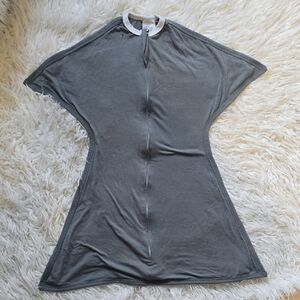 Gray Baby Swaddle Zipadee Zip
